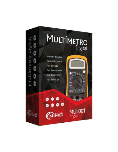 MULTIMETRO DIGITAL BASICO MUL001