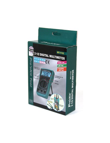 MULTIMETRO DIGITAL 3 1/2 DIGITOS CATIII