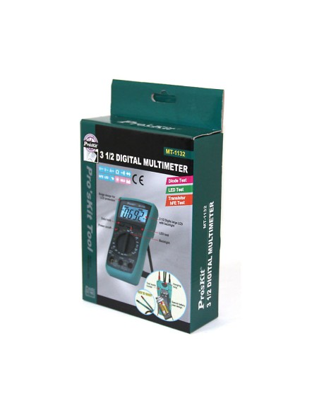 MULTIMETRO DIGITAL 3 1/2 DIGITOS CATIII