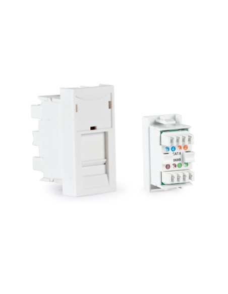 ½ PANEL DE CONEXION RJ-45 FTP CAT 6 T568B FONESTAR WP-49RJ