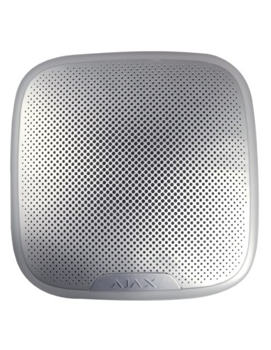 SIRENA PARA EXTERIOR - CERTIFICADO GRADO 2 - INALÁMBRICO 868 MHZ JEWELLER - PRESIÓN SONORA MÁXIMA 113 DB - LED SEÑALIZACIÓN - AL