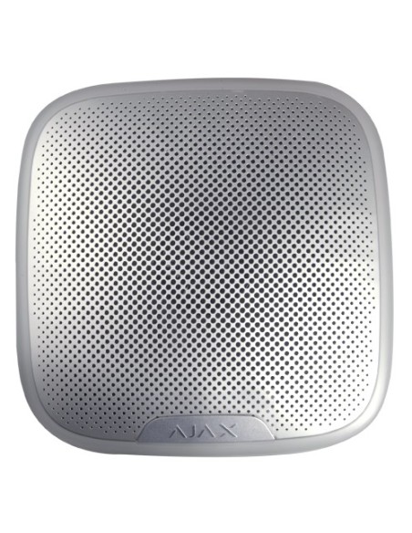 SIRENA PARA EXTERIOR - CERTIFICADO GRADO 2 - INALÁMBRICO 868 MHZ JEWELLER - PRESIÓN SONORA MÁXIMA 113 DB - LED SEÑALIZACIÓN - AL