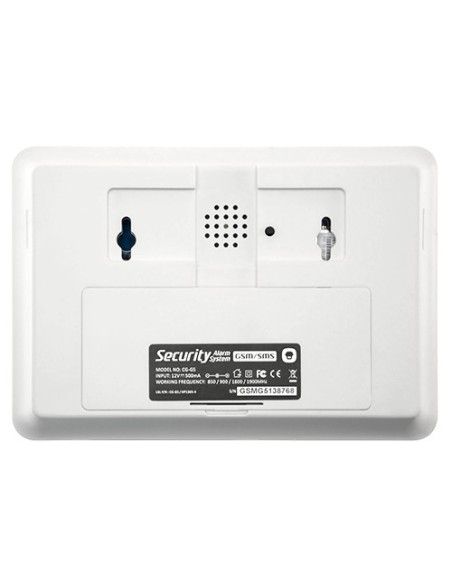 KIT DE ALARMA DOMÉSTICA - PANEL TÁCTIL CON MÓDULO GSM - ENVÍO DE ALERTAS POR SMS Y LLAMADA - DETECTOR PIR VOLUMÉTRICO - 2 CONTAC