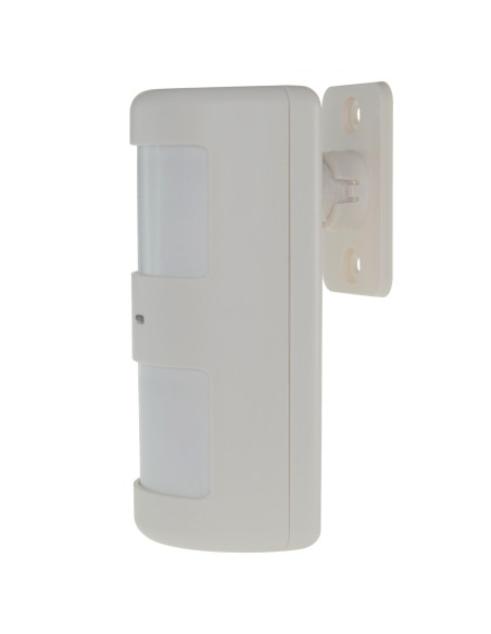 DETECTOR PIR ANTI MASCOTAS - INALÁMBRICO - ANTENA INTERNA - INDICADOR LED DE BAJA BATERIA - RANGO DE DETECCIÓN 8 M / 110º - ALIM