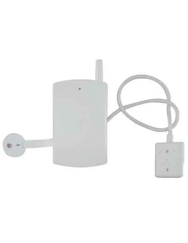 DETECTOR DE INUNDACIÓN - INALÁMBRICO - ANTENA EXTERNA - INDICADOR LED DE BAJA BATERIA - SONDA CABLEADA INDEPENDIENTE - ALIMENTAC