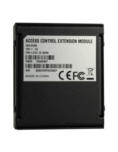 MÓDULO DE EXTENSIÓN BRANDED - CONTROL DE SEGUNDA PUERTA - SALIDA DE RELÉ - RS485 CON CENTRAL - RS485 CON MÓDULO TARJETA - ENTRAD