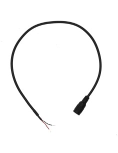 RED/BLACK PARALLEL CABLE - 400 MM LONG - POSITIVE/NEGATIVE TERMINALS - STANDARD FEMALE CONNECTOR - SCREW TERMINALS - IT ALLOWS  2