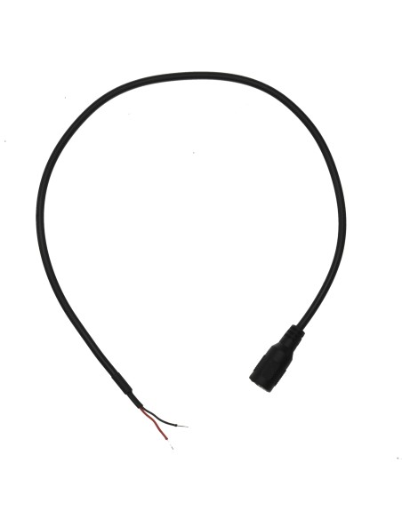 RED/BLACK PARALLEL CABLE - 400 MM LONG - POSITIVE/NEGATIVE TERMINALS - STANDARD FEMALE CONNECTOR - SCREW TERMINALS - IT ALLOWS 
