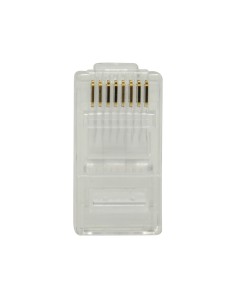 CONECTOR - RJ45 PARA CRIMPAR - COMPATIBLE CON CABLE UTP - 20 MM (FO) - 10 MM (AN) - 5 G 2
