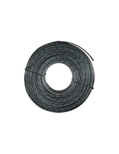 BOBINA DE CABLE DE 100 METROS - COLOR NEGRO Y ROJO - PARALELO DC - 2 X 0.75 MM - CONDUCTOR INTERIOR CCA 11/0.3 MM - AISLANTE PVC
