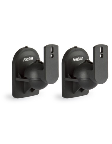 PAREJA DE SOPORTES ORIENTABLES DE PARED PARA ALTAVOCES FONESTAR SAL-623N