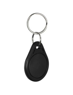 LLAVERO TAG DE PROXIMIDAD NUMERADO - ID POR RADIOFRECUENCIA - EM PASIVO | COLOR NEGRO - BAJA FRECUENCIA 125 KHZ - LIGERA Y PORTA 2