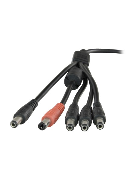 DISTRIBUIDOR DE ALIMENTACIÓN SAFIRE - 1 ENTRADA MACHO ESTÁNDAR - 5 SALIDAS HEMBRA ESTÁNDAR - ALIMENTACIÓN DE HASTA 5 CÁMARAS - 1