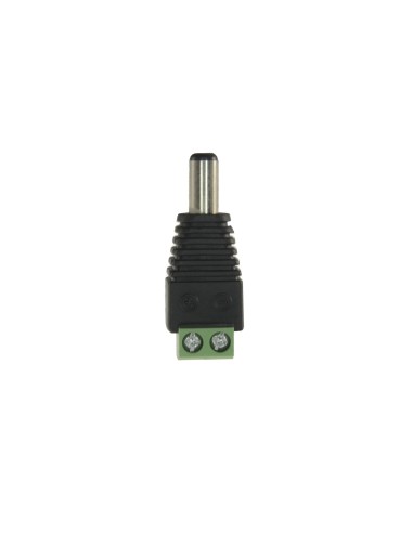SAFIRE - CONECTOR DC MACHO - SALIDA +/ DE 2 TERMINALES - 38 MM (FO) - 13 MM (AN) - 5 G