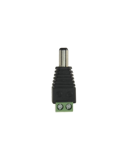 SAFIRE - CONECTOR DC MACHO - SALIDA +/ DE 2 TERMINALES - 38 MM (FO) - 13 MM (AN) - 5 G