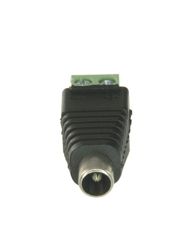 CONECTOR SAFIRE - DC HEMBRA - SALIDA +/ DE 2 TERMINALES - 36 MM (FO) - 13 MM (AN) - 5 G