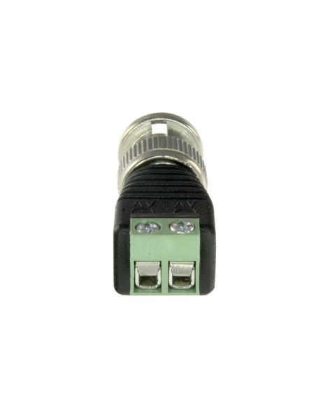 SAFIRE - CONECTOR BNC MACHO - SALIDA +/ DE 2 TERMINALES - 40 MM (FO) - 13 MM (AN) - 12 G
