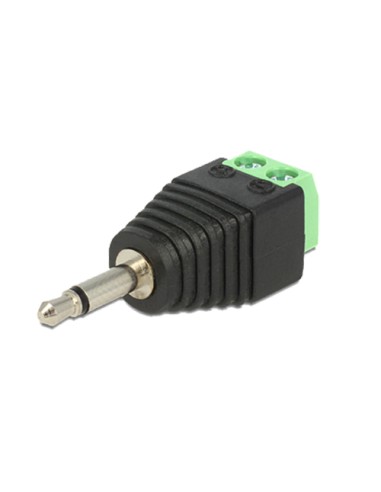 CONECTOR - JACK 3.5 MM MONO - SALIDA +/ DE 2 TERMINALES - 41 MM (FO) - 14 MM (AN) - 5 G