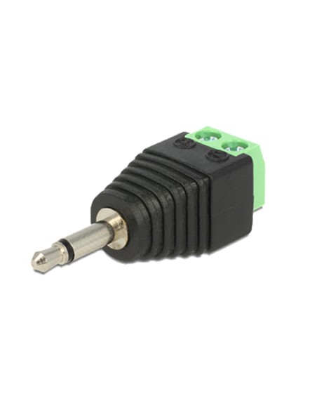 CONECTOR - JACK 3.5 MM MONO - SALIDA +/ DE 2 TERMINALES - 41 MM (FO) - 14 MM (AN) - 5 G