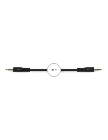 CABLE SEÑAL DE AUDIO JACK 3'5 MM ESTEREO MACHO A JACK 3'5 MM ESTEREO MACHO FONESTAR AA-729-10