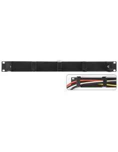 PANNEAU DE SERRAGE POUR CÂBLE POUR RACK 19'' 1 U FONESTAR 020-ZM-ZM