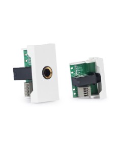 PANNEAU DE CONNEXION 1/2 PRISE STÉRÉO 6,3 MM FEMAL FONESTAR LIGNUM-12SUB