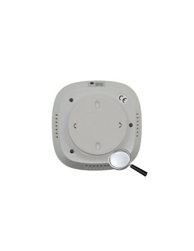 DETECTOR PIR PARA TECHO - INALÁMBRICO - ANTENA INTERNA - INDICADOR LED DE BAJA BATERIA - DETECCIÓN 360º, SIN ÁNGULOS MUERTOS - A