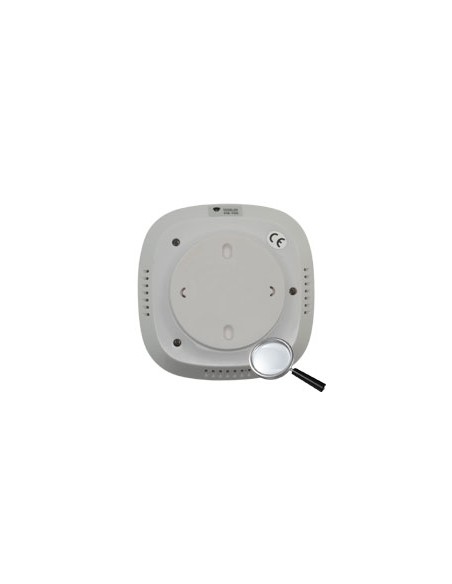 DETECTOR PIR PARA TECHO - INALÁMBRICO - ANTENA INTERNA - INDICADOR LED DE BAJA BATERIA - DETECCIÓN 360º, SIN ÁNGULOS MUERTOS - A