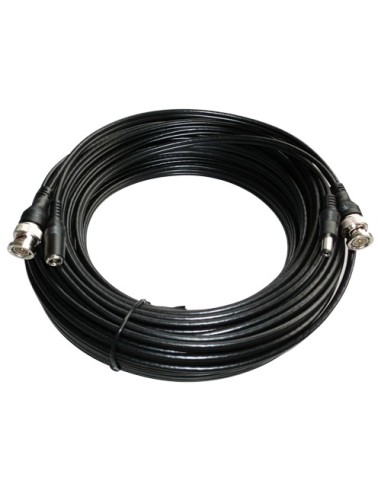 CABLE COMBINADO RG59 + DC - CONECTOR BNC