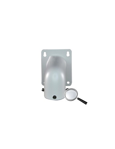 WALL BRACKET - FOR DOME CAMERAS - VALID FOR EXTERIOR USE - WHITE COLOUR - COMPATIBLE WITH HIWATCH HIKVISION - CABLE PASS