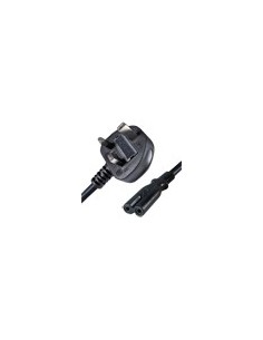 CABO A TOMADA - CONECTOR QT2 - COMPATÍVEL COM TOMADAS UK 3 PINES - FUSÍVEL DE PROTEÇÃO - 250VAC / 13A MAX - 140CM DE COMPRIMENTO 2
