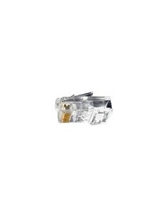 CONECTOR - RJ45 CAT6 PARA CRIMPAR - COMPATIBLE CON CABLE UTP - 20 MM (FO) - 10 MM (AN) - 5 G 2