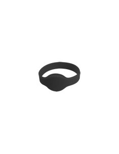 PULSERA DE PROXIMIDAD - ID POR RADIOFRECUENCIA - MF PASIVO | COLOR NEGRO - ALTA FRECUENCIA 13.56 MHZ - DIÁMETRO 65 MM - MÁXIMA S 2