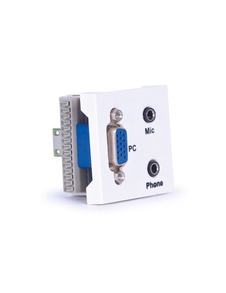 PANNEAU DE CONNEXION FEMELLE VGA D15 FONESTAR LIGNUM-12SUB