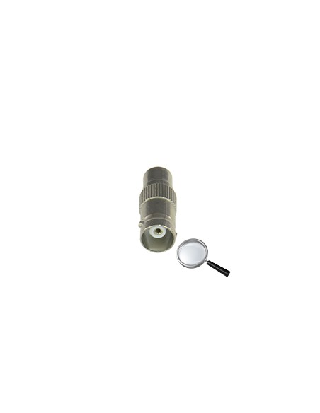 CONECTOR SAFIRE - BNC HEMBRA - RCA HEMBRA - 28 MM (FO) - 10 MM (AN) - 5 G
