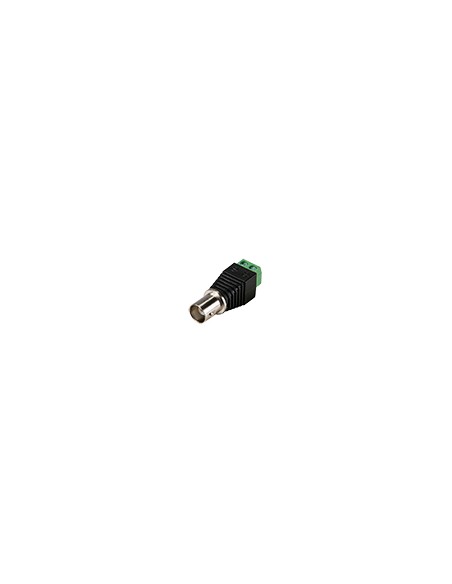 CONECTOR SAFIRE - BNC HEMBRA - SALIDA +/ DE 2 TERMINALES - 40 MM (FO) - 14 MM (AN) - 4 G