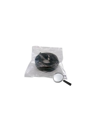 CABLE COMBINADO RG59 + DC - CONECTOR BNC - 20 METROS - VÍDEO - ALIMENTACIÓN - BAJAS PÉRDIDAS