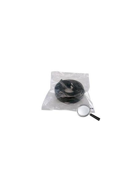 CABLE COMBINADO RG59 + DC - CONECTOR BNC - 20 METROS - VÍDEO - ALIMENTACIÓN - BAJAS PÉRDIDAS