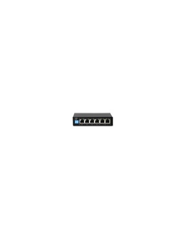 SWITCH POE - 4 PUERTOS POE + 2 UPLINK RJ45 - VELOCIDAD HASTA 1000 MBPS EN TODOS LOS PUERTOS - HASTA 60W EN TOTAL PARA TODOS LOS