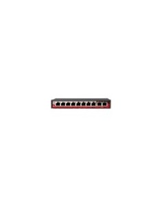 SWITCH POE - 8 PUERTOS POE + 2 UPLINK RJ 2