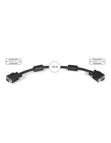 CABLE VGA D 15 MACHO A D 15 MACHO FONESTAR 7818-10