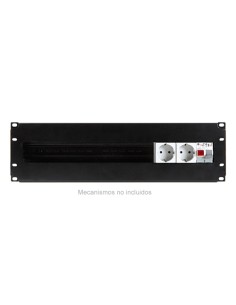 PAINEL USINADO PARA RACK DE 19" FONESTAR 020-ZM-ZM