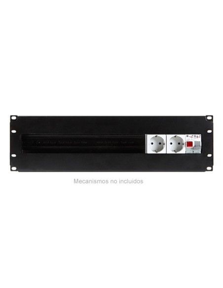 PAINEL USINADO PARA RACK DE 19" FONESTAR 020-ZM-ZM