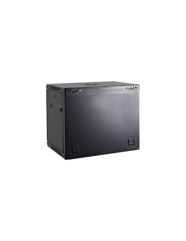 ARMARIO RACK PARA PARED - HASTA 12U RACK DE 19&QUOT;(600*600) - HASTA 60 KG DE CARGA - CON VENTILACIÓN Y PASACABLES - 2 VENTILAD
