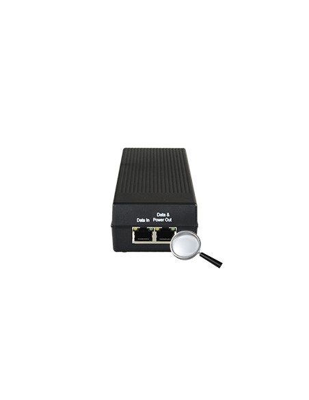 INYECTOR POE - ENTRADA/SALIDA RJ45 10/100/1000 MBPS - POTENCIA 30 W - DISTANCIA MÁXIMA 100 M - POE/POE+ IEEE802.3AF/AT - ESTABIL