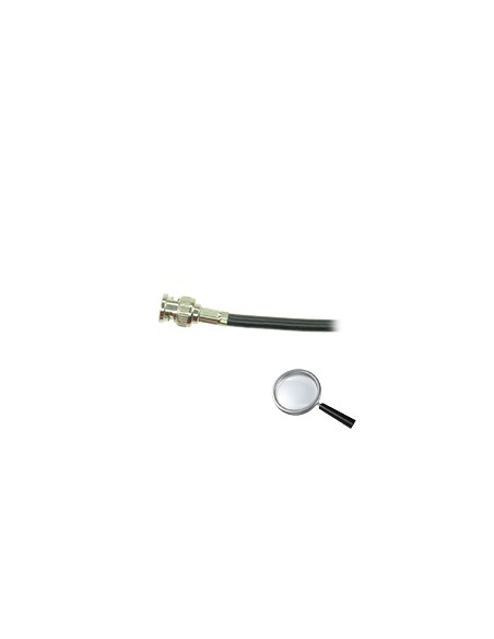 CONECTOR PARA ALTA DEFINICIÓN SAFIRE - BNC PARA CRIMPAR - COMPATIBLE SDI MINI RG59 - 25 MM (FO) - 10 MM (AN) - 5 G