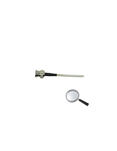 CONECTOR SAFIRE - BNC PARA CRAVAR - COMPATÍVEL COM MICROCOAXIAL - 25 MM (FO) - 10 MM (AN) - 5 G
