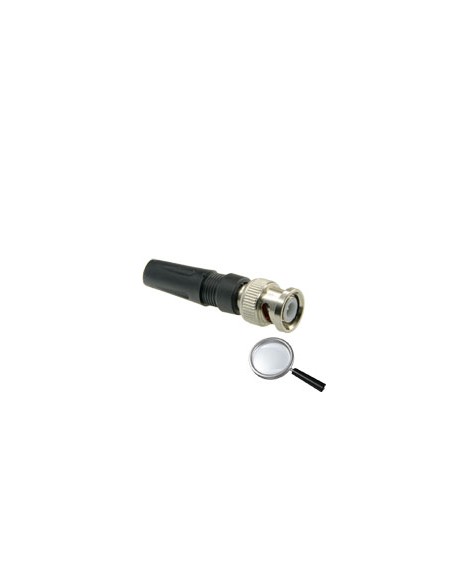 CONECTOR SAFIRE - BNC PARA ATORNILLAR - COMPATIBLE CON CUALQUIER CABLE - UNIVERSAL, NO NECESITA CRIMPADORA - SÓLO REQUIERE DESTO