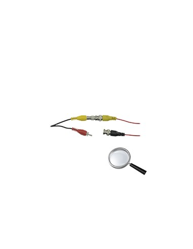 CONECTOR SAFIRE - BNC HEMBRA - RCA HEMBRA - 28 MM (FO) - 10 MM (AN) - 5 G