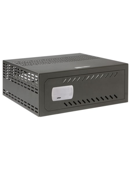 CAJA FUERTE PARA DVR - ESPECÍFICO PARA CCTV - PARA DVR DE 1U RACK - CERRADURA MECÁNICA - CON VENTILACIÓN Y PASACABLES - CALIDAD